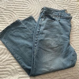 Madewell curvy perfect vintage straight jean